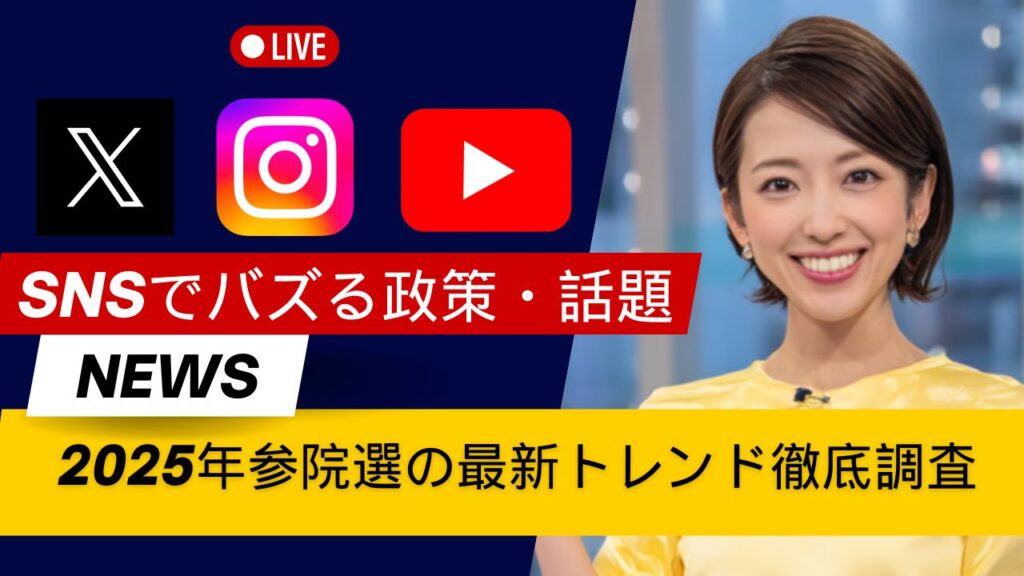 2025年参院選の最新トレンド徹底調査