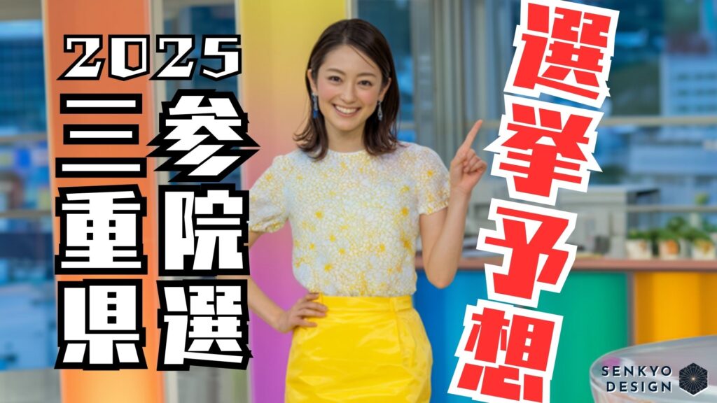 参院選2025 三重県 選挙予想投票日前日