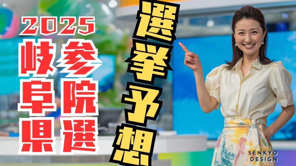 参院選2025 岐阜県 選挙予想