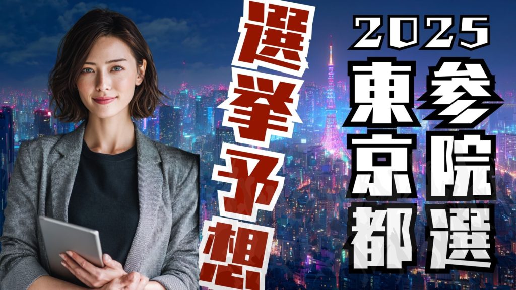 参院選2025 東京都 選挙予想