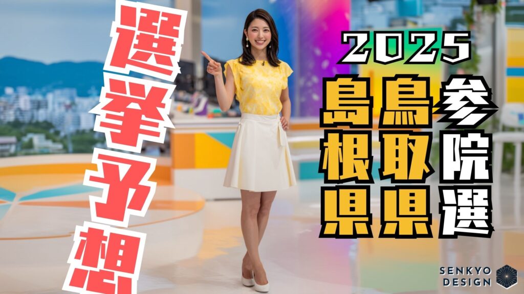 参院選2025 鳥取県島根県 選挙予想